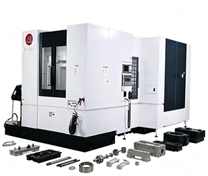 Centro de Mecanizado CNC Horizontal de Alta Precisión y Alta Velocidad HT-500 con Control Siemens - Product Image 1