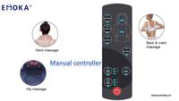 Coussin de massage 3D Shiatsu en maille à commande de temps, confortable, avec vibration et pétrissage, pour voiture et chaise – Approvisionnement direct usine