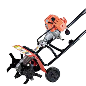 Factory Direct Mini Power Tiller Gasoline Engine 2-Stroke Garden Farm <b>Cultivator</b> with Warranty - Product Image 1