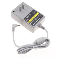 Adaptor Charger AC 11-240V US EU untuk PS1, Kabel Adaptor Pengisi Daya untuk PS1