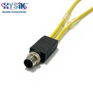 Cabo de Ramificação Circular M12 de 4 Posições (Código A) Macho para 2 Fêmeas para Sensor Fotoelétrico com Divisão em Y - Product Image 2