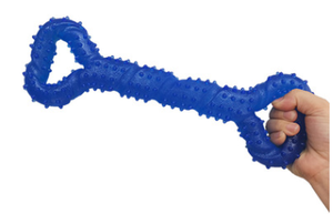 Fabricante al por mayor entrenamiento verde amarillo azul naranja perro Tpr hueso masticar Juguetes - Product Image 5