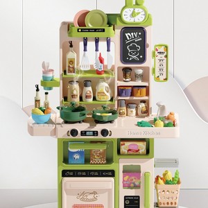 Set Lavello da Cucina Realistico con Stoviglie in Plastica per Gioco <span class=keywords><strong>di</strong></span> Ruolo Bambine e Giocattoli da Cucina per Bambini, Gioco <span class=keywords><strong>di</strong></span> Cucina Prescolare - Product Image 2
