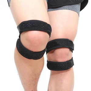 Penyangga Lutut Tendon Patela Adjustable Boer, Penopang Lutut Profesional untuk Pereda Nyeri saat Bermain Basket dan Lari - Product Image 6