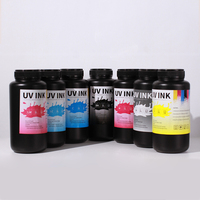 Encre UV DTF Commerciale à Bonne Adhérence, Effet Cristal Transparent, Matériau PET, Impression Numérique pour Tasses, Bouteilles, Coques de Téléphone, Autocollants