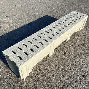 Materiali da costruzione resina lineare di drenaggio fosso/canale di drenaggio della carreggiata grondaia/acqua piovana resina <span class=keywords><strong>cemento</strong></span> Gutterway per la vendita - Product Image 2