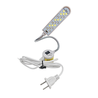 Machine à coudre Accessoires Chaussures Usine Violet et Blanc Couleur Led Lumière 20 Ampoules Uv Led Lumière