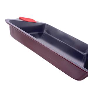 <span class=keywords><strong>Plaque</strong></span> <span class=keywords><strong>de</strong></span> cuisson rectangulaire anti-brûlure à double poignée, bords profonds, anti-fuite, résistante à l'huile, antiadhésive <span class=keywords><strong>pour</strong></span> <span class=keywords><strong>four</strong></span> - Product Image 5