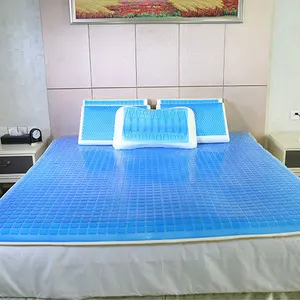 Hot selling Factory Direct PU pad cooling gel mattress topper Gel mattress