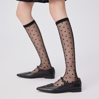 Chaussettes hautes de luxe 10D ultra fines effet aile de cigale, torsadées 3800, anti-accroc, avec logo personnalisé OEM