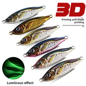 Señuelo Metálico 3D GAMA GAMA Japan 2026, Tipo S, 60g, para Pesca de Fondo, Luminoso, de Largo Alcance - Product Image 5