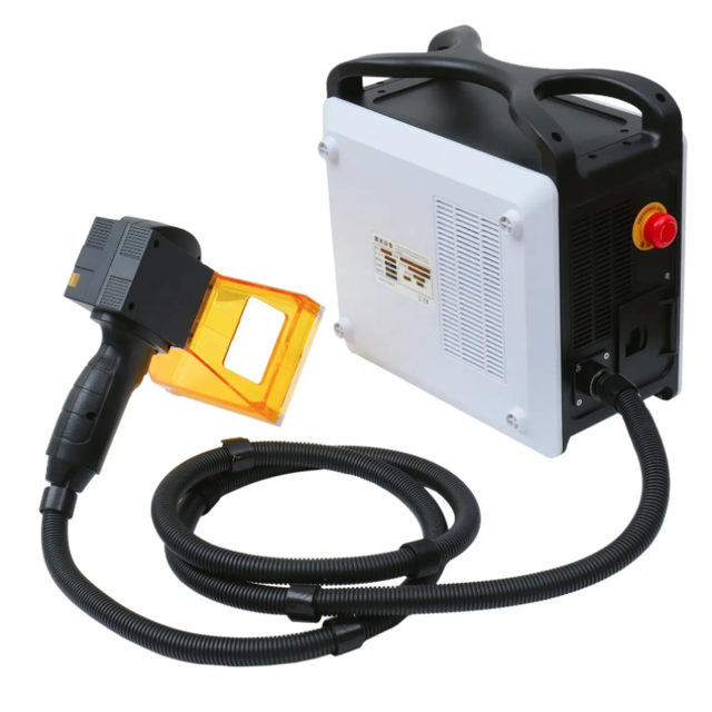New Industrial Handheld Laser Marking Machine Portable 30W Fiber Metal Engraver High-Speed Permanent Printing DXF/BMP/AI/DWG