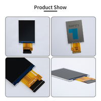Layar LCD IPS TFT 2,4 Inci dengan IC Driver ST7789 Resolusi 240x320 Kecerahan 280cd/m2 Pengelasan MCU 40pin
