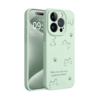 Coque de téléphone portable en silicone véritable pour iPhone 16 15 14 13 12 11 Pro Max Plus, motif gravé au laser, anti-chute