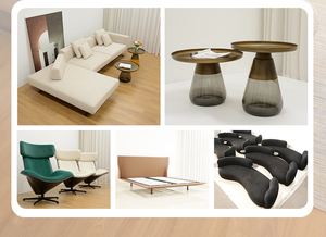 Modern Artistic Rippled Glass <b>Side</b> <b>Table</b> Stacked Bubble Glass Pillar Base Round End <b>Table</b> <b>for</b> Living Room <b>Sofa</b> <b>Side</b> - Product Image 4