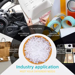 Transparent Hot Melt Glue Particle Eva Adhesive Grain Glue Granules For Diapers And Sanitary Pad