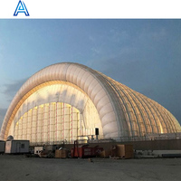 Énorme géant grand grand Oxford sauter avion entretien tente avion hélicoptère tente maison pour hangar gonflable abri stockage