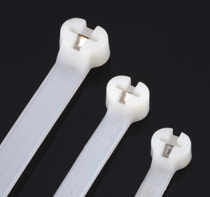 Kabel 66 nilon pengunci sendiri kuat tugas-GINELL GN-80M kait multifungsi hitam/putih & <span class=keywords><strong>Loop</strong></span> tahan api 94V-<span class=keywords><strong>2</strong></span> - Product Image 1