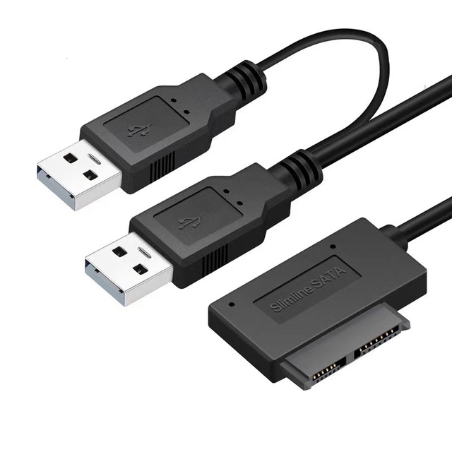 USB 2.0 to SATA 6 + 7 13 Pin Notebook External Hard Disk Drive HDD Caddy with DVD 5.0 USB Cable for Notebook 60 Sold 5.0 Review