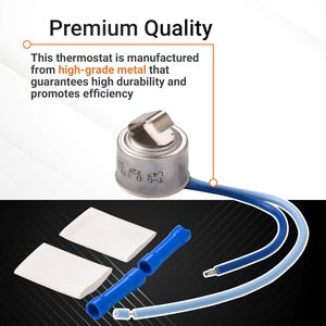 5303918202 parte di ricambio del termostato di sbrinamento del frigorifero-compatibile con i frigoriferi F-rigidaire & K-enmore-sostituisce - Product Image 2