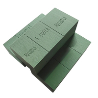 Blocs de mousse florale humide Oasis pour arrangements floraux, blocs de mousse verte pour fleurs fraîches préservées