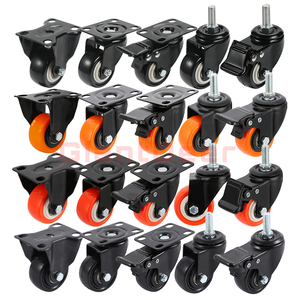 Nhà Cung Cấp Chuyên Nghiệp Nhiệm Vụ Ánh Sáng 50 Mét 65 Mét 75 Mét PVC Caster Bánh Xe Với Phanh Đôi - Product Image 4