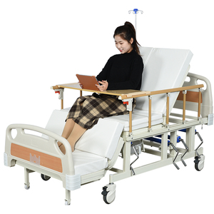 Multi-Function Manual Adjustable Half-Reversible Nursing Home Care Medical <strong>Bed</strong> With Toilet For Hospitals And Domiciles - Product Image 6