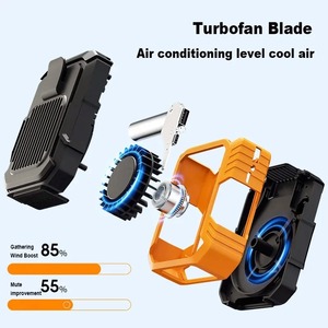 Ventilateur de taille portable multifonctionnel 8000 mAh pour extérieur, ventilateur de camping sans pales, ventilateur de cou suspendu avec batterie externe et éclairage LED - Product Image 6