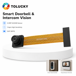 โมดูลกล้อง OEM 0.3MP GC0328 DVP ความละเอียด 640x480 30fps 1/6.5" พร้อมสาย FPC แบบยืดหยุ่นสำหรับการฝังตัวในระบบวิชันสั่งงานแบบกำหนดเอง - Product Image 1