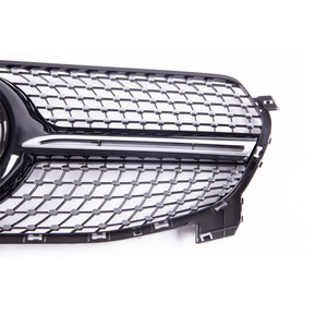 Mercedes-Benz GLE-Class X167 2020-2023 Dynamic Edition Front Grille ABS Plastic Black GT Style Bumper Fitment - Product Image 2