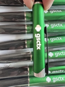Wholesale Cheap Sports Plastic Ballpoint <strong>Pen</strong> LED Light up Glowing Custom Logo Laser Engraving Multifunction Promotional <strong>Gift</strong> <strong>Pen</strong> - Product Image 6