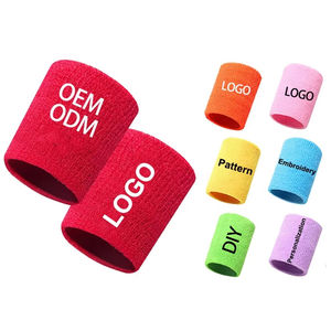12 parça Mini ince erkekler kadınlar kaymaz bileklik elastik 12 paket ter bantları spor pamuk Yoga koşu egzersiz - Product Image 2