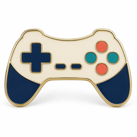 Palet Seniman Buku Kaset Kamera Gamepad Hobi Hadiah Grosir Partai Besar Logo Kustom OEM ODM Produsen Pin Enamel Kustom