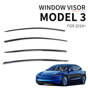Factory Directly Sell High End tape-on Injection Deflector Window Visor for TESLA Model 3 2019+ - Product Image 5