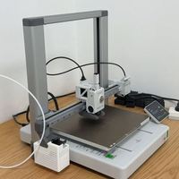 Nouvelle imprimante 3D industrielle Bambu Lab A1 haute vitesse, multicolore, à nivellement automatique, compatible PLA FDM, USB, garantie 1 an