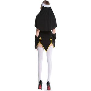 4ourcostumes Disfraz de Halloween al por Mayor para Mujer, Disfraz de Cosplay, Disfraz de Monja Vampiro Diablo - Product Image 6