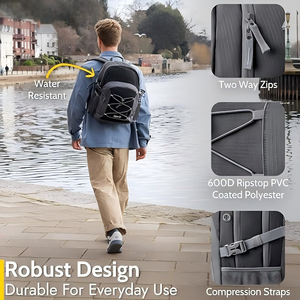 Personnalisé en gros voyage en plein air hommes et femmes étanche <span class=keywords><strong>randonnée</strong></span> <span class=keywords><strong>sac</strong></span> <span class=keywords><strong>à</strong></span> <span class=keywords><strong>dos</strong></span> <span class=keywords><strong>30L</strong></span> multi poche ordinateur compartiment <span class=keywords><strong>sac</strong></span> - Product Image 4