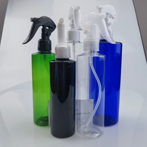 Botella pulverizadora de plástico negra con boquilla y gatillo, para detergente líquido, 500ml, vacía - Product Image 6