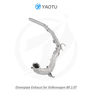 YT cho Volkswagen Golf <span class=keywords><strong>MK8</strong></span> r Thép không gỉ ống xả downpipe hiệu suất cao ống xả - Product Image 3