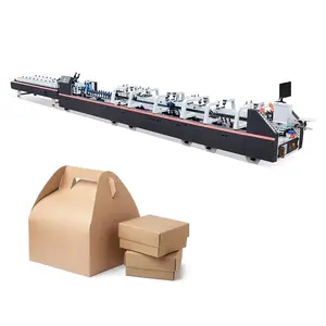 New Pasting Machine For Corrugated Box Side Pasting Box Machine Box Window Pasting Machine