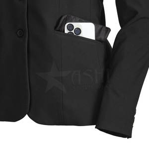 Chaqueta deportiva de nailon de alta calidad al por mayor para mujer, diseño de logotipo personalizado para ecuestre, chaqueta para montar a caballo al aire libre - Product Image 4