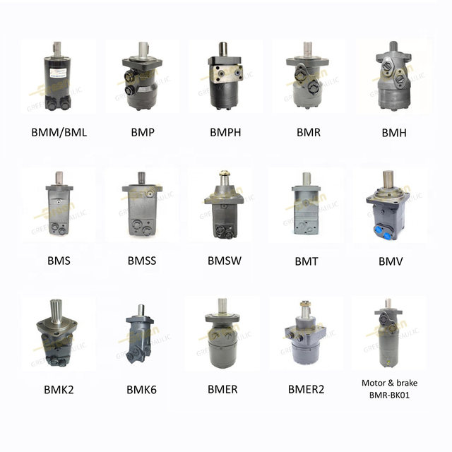 Oms Omr 51cc Hydraulic Motor 160 Omr Bmr Small Motor Bmv 500 Motors Bmt 400 for