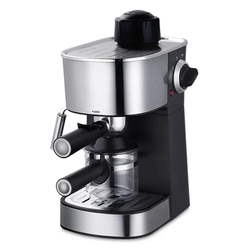 China Draagbare Espresso Koffiezetapparaat Thuis 3.5Ar 4 Cups Espresso Koffie Machines Met Stoom