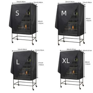 Evcil Hayvan Kafesi Örtüsü İyi Geceler Muhafazası Kuş Hayvanı Kedi Evi Gizlilik Konfor Dayanıklı Su Geçirmez Güneş Koruması İç Mekan Dış Mekan Kullanımı - Product Image 3