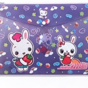 Bolsa de Archivo de PVC con Diseño de Dibujos Animados, Bolsa de Información, Papelería Estudiantil, Linda y Moderna Bolsa de Plástico para Archivos, Bolsa para Exámenes, Precio de Descuento - Product Image 4