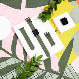 حزام نايلون لدرب المشي لمسافات طويلة أصلي متين متوافق مع من أجل الرجال والنساء حزام نايلون IWatch منسوج ناعم جيد التهوية - Product Image 2