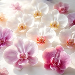 Moule en silicone pour fleurs d'orchidées papillon, <span class=keywords><strong>2</strong></span> tailles, pour décoration en résine faite à la main, moule pour bougie parfumée DIY - Product Image 3