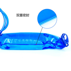 Portable Collapsible Durable PEVA 1L <b>Water</b> Bottle Sports Hydration Bladder Modern Design Model HB230063 Cycling Outdoor <b>Running</b> - Product Image 1