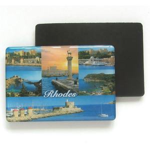 מותאם אישית עיצוב כרטיס ביקור גודל מזכרת אפוקסי שרף ציפוי מקרר מגנט - Product Image 5