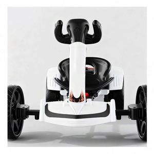 Voiture pour bébé à double propulsion avancée avec télécommande, musique, mode lumière vive, moteur 380, batterie 6V4.5, en plastique - Product Image 3